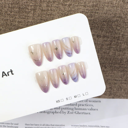 Artistic Ombre Press-On Nail Set Acalora