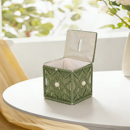 Macrame Storage Box Acalora