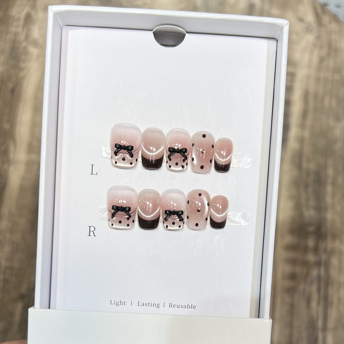 Whimsical Press-On Nail Art Set Acalora