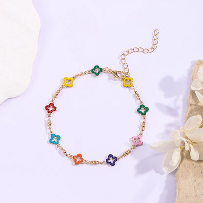 Colorful Charm Anklet Acalora