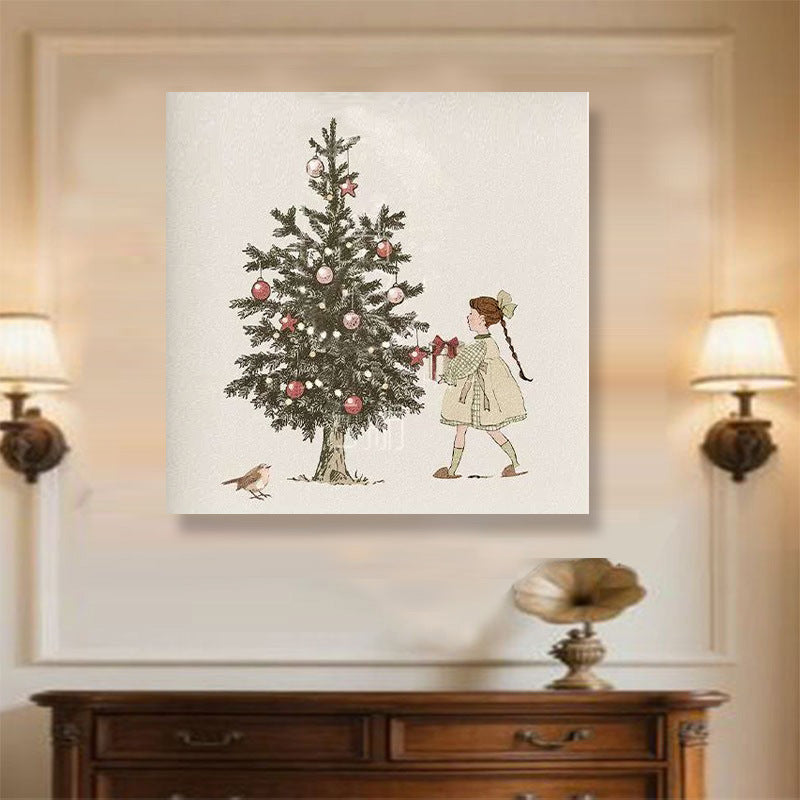 Vintage Christmas Wall Art
