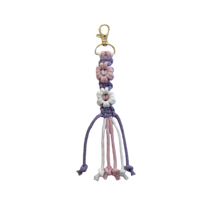 Macrame Keychain with Tassel Acalora