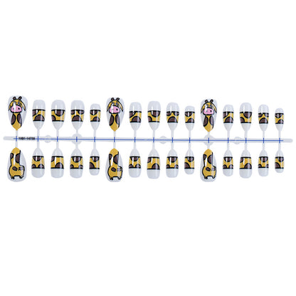 Creative Animal-Themed Press-On Nail Set Acalora