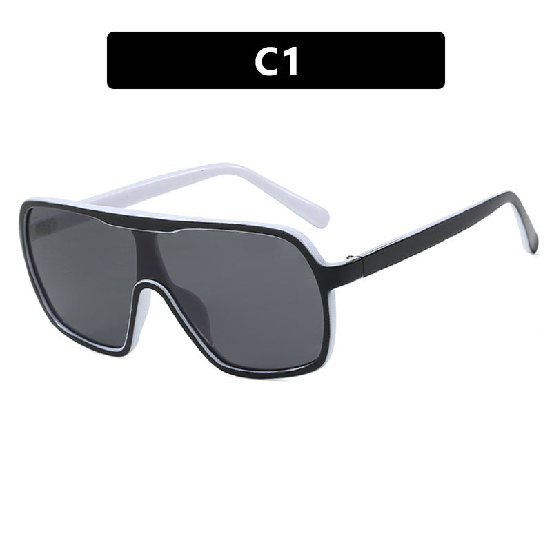 Women's oversized sunglasses with wide frame Karnz
