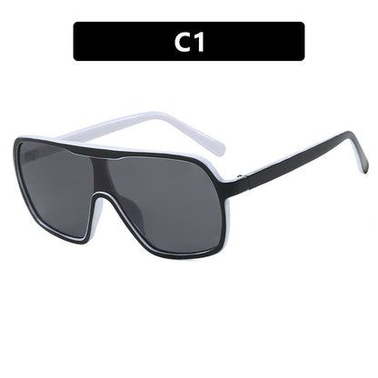 Women's oversized sunglasses with wide frame Karnz