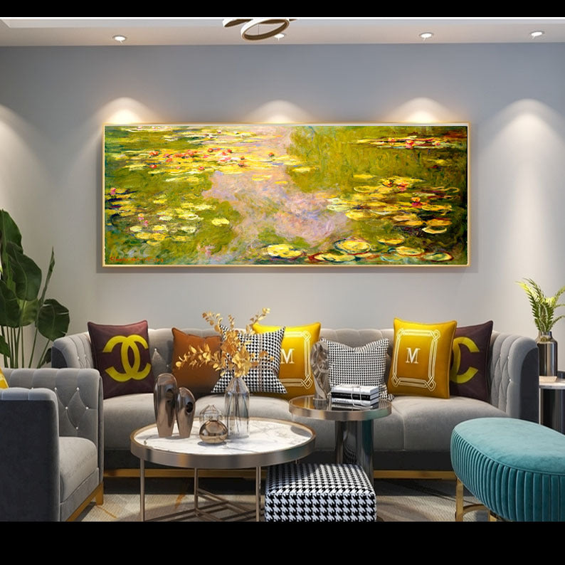 Large Landscape Framed Canvas Art