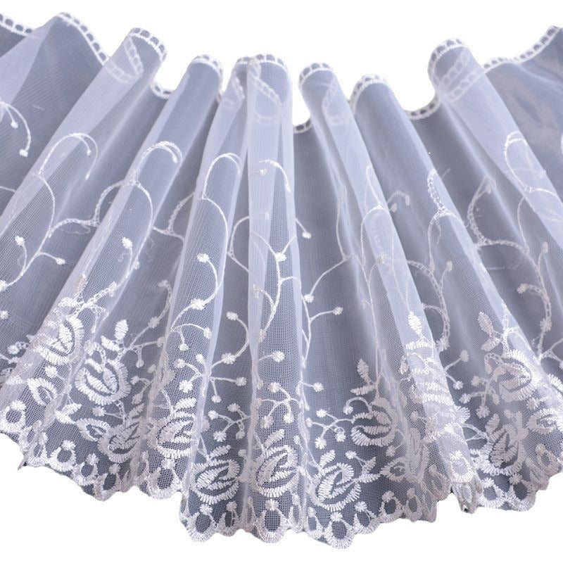 Elegant Embroidered Curtain Acalora