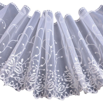 Elegant Embroidered Curtain Acalora