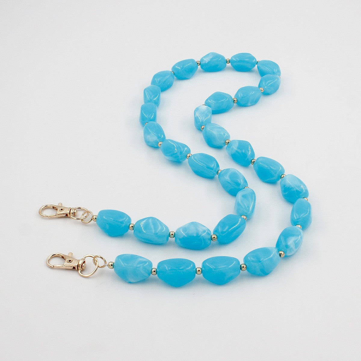 Elegant Beaded Eyewear Chain Acalora