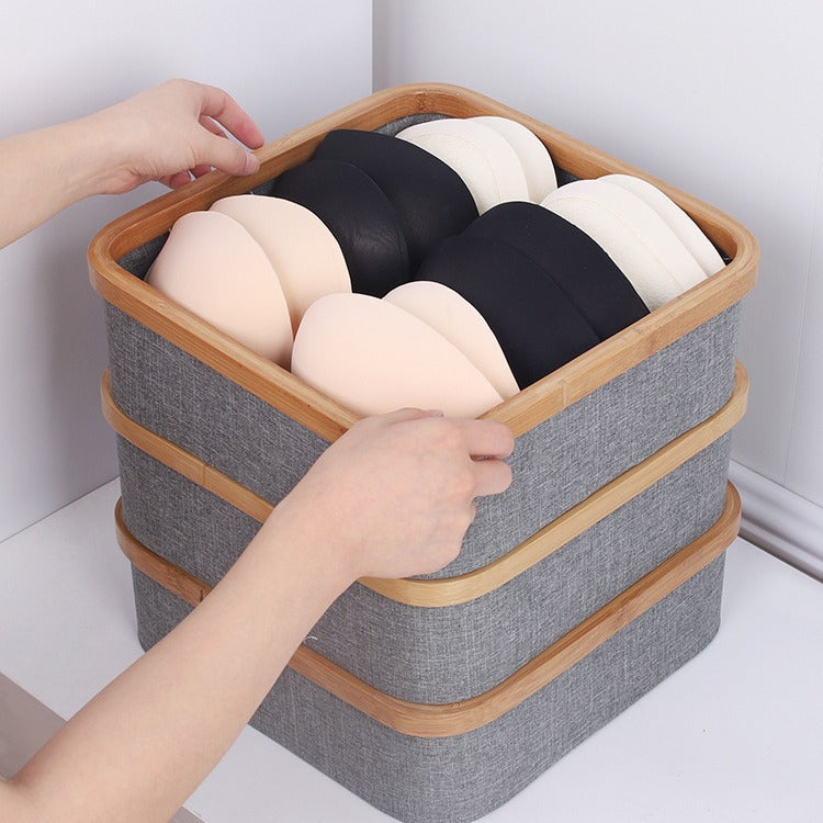 Practical storage basket with compartments Acalora