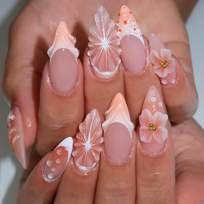 Artistic French Nail Art Set Acalora