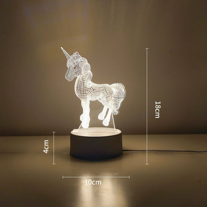 LED Tiger Figure Decorative Lamp