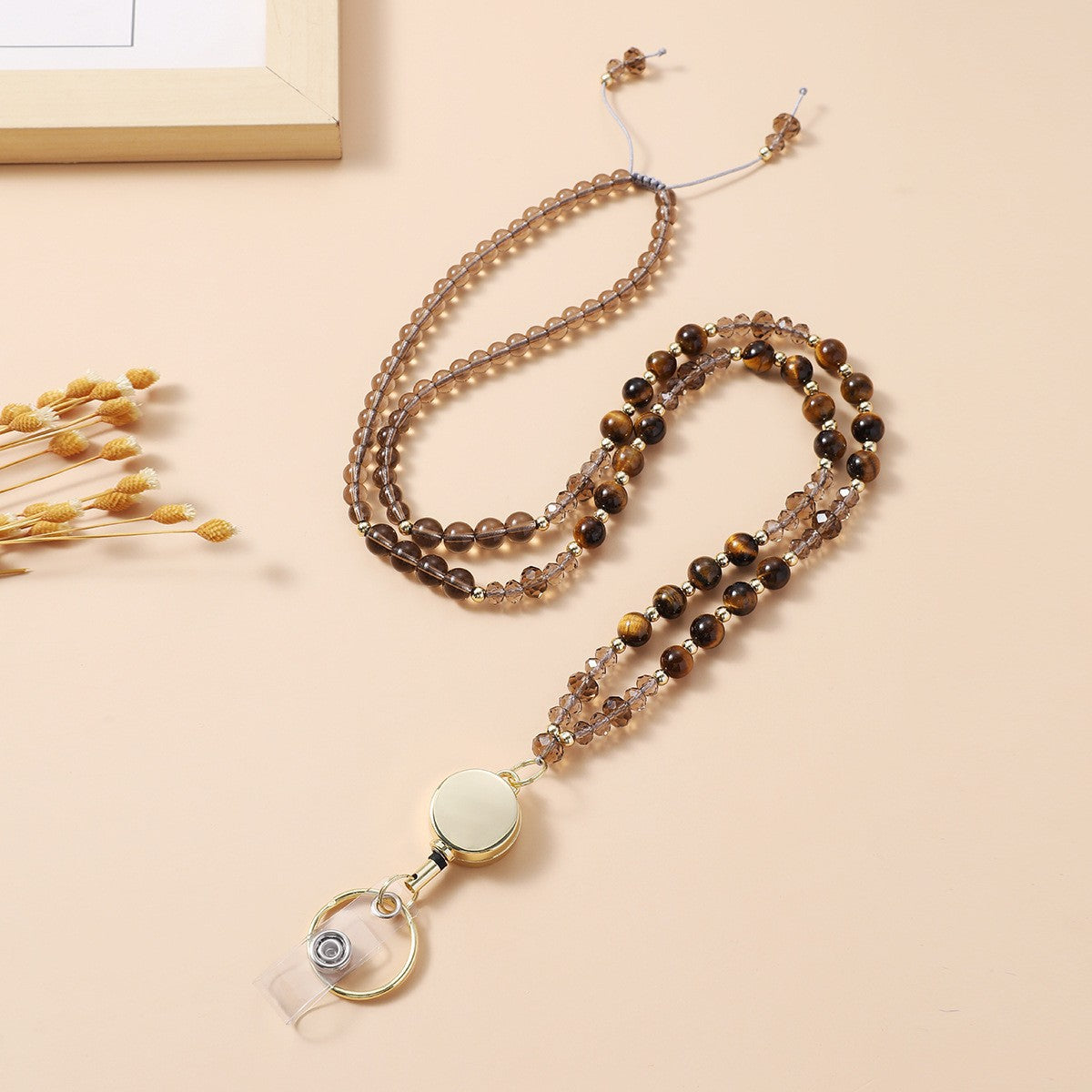 Beaded Phone Chain Holder Acalora