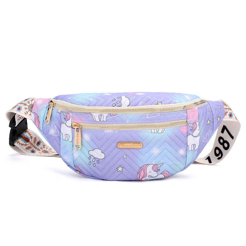 Stylish Printed Fanny Pack Acalora