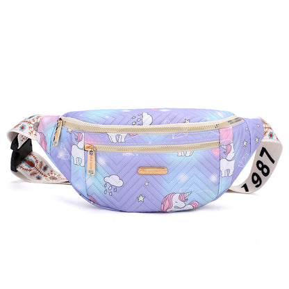 Stylish Printed Fanny Pack Acalora