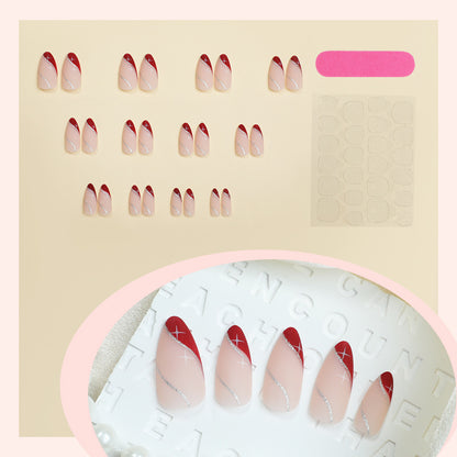 Artistic Gradient Press-On Nail Set Acalora