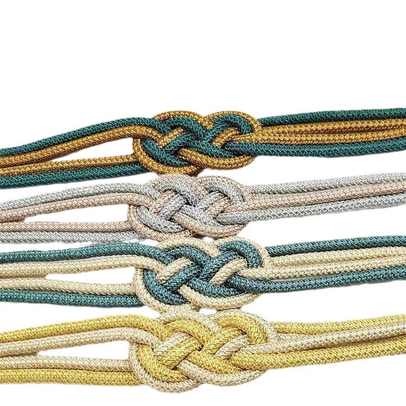 Decorative curtain tieback with braided design Acalora