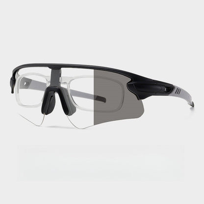 Unisex sporty high-performance sunglasses with aerodynamic design and adjustable nose pad Bowlift
