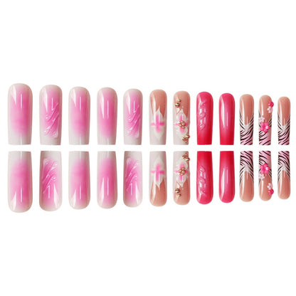 Floral 3D Nail Art Extensions Acalora