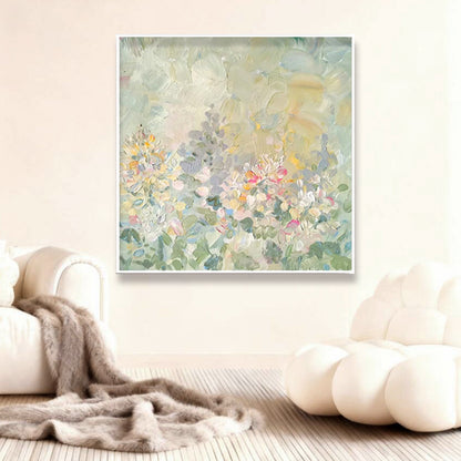 Abstract Flower Art Canvas