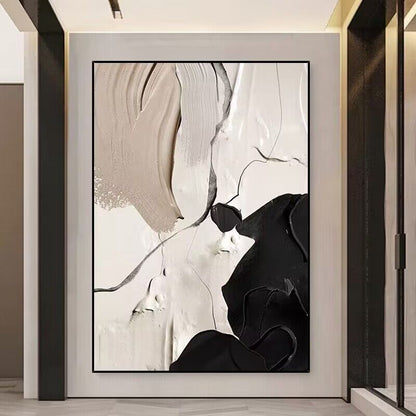 Modern Abstract Textured Canvas Artwork