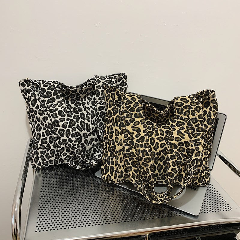 Stylish Animal Print Tote Bag Acalora