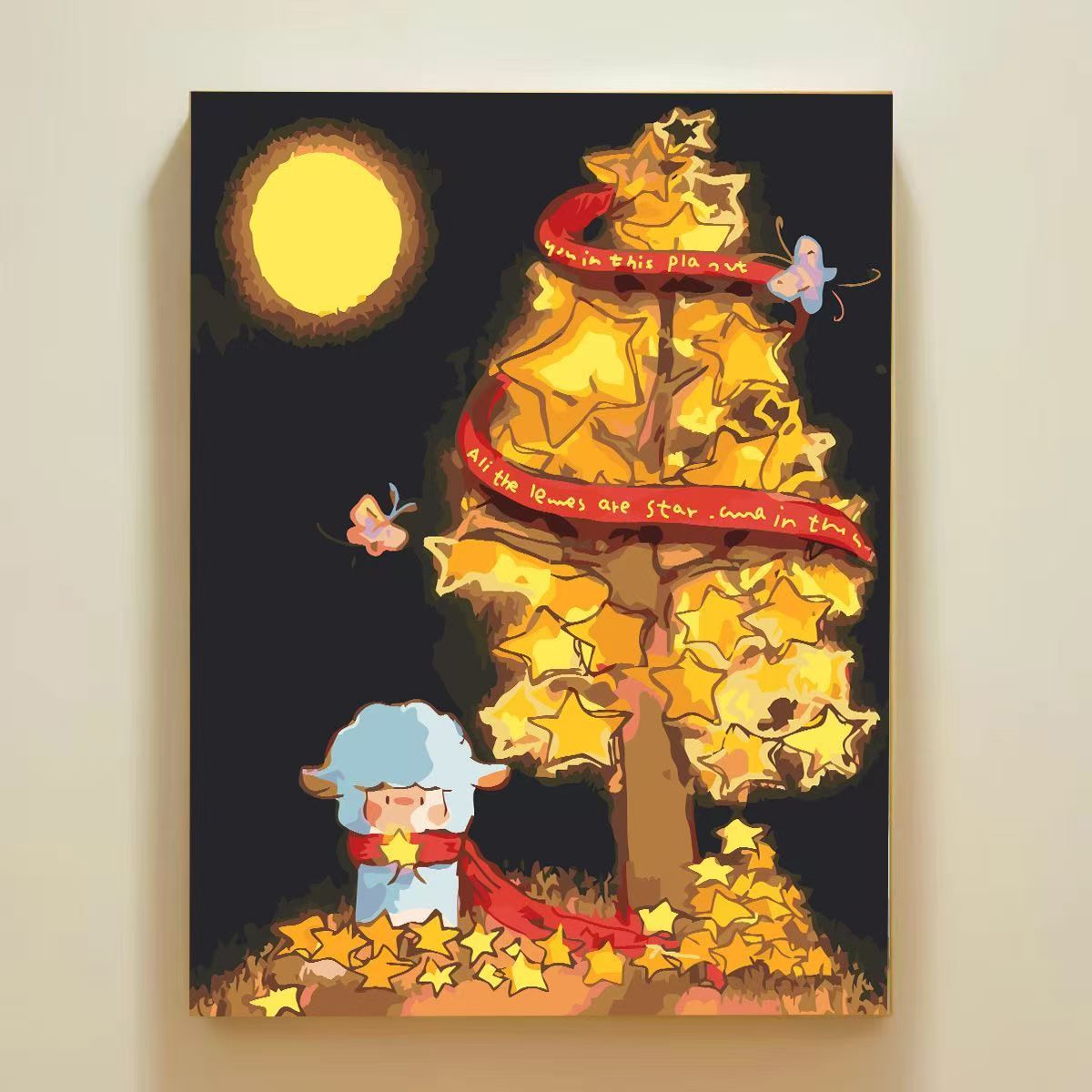 Playful Cartoon Themed Wall Art Canvas Print