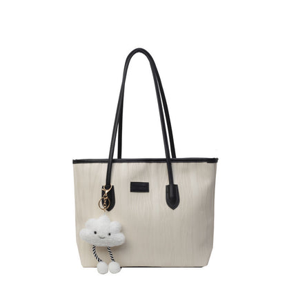 Textured Large Tote Bag Acalora
