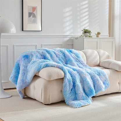 Luxurious Faux Fur Throw Blanket