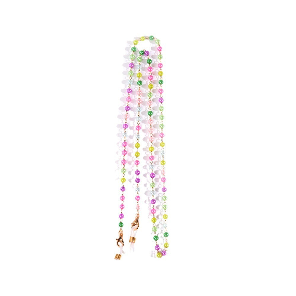 Stylish Beaded Eyewear Chain Acalora