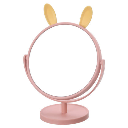 Cute Bunny-Themed Tabletop Mirror