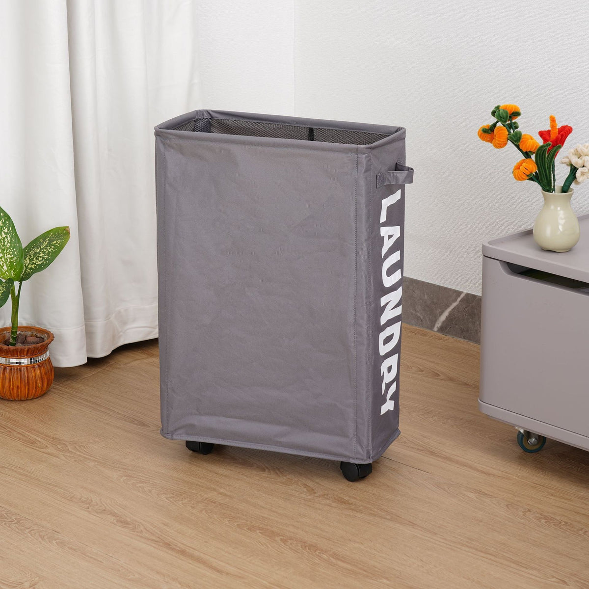 Laundry basket with wheels Acalora