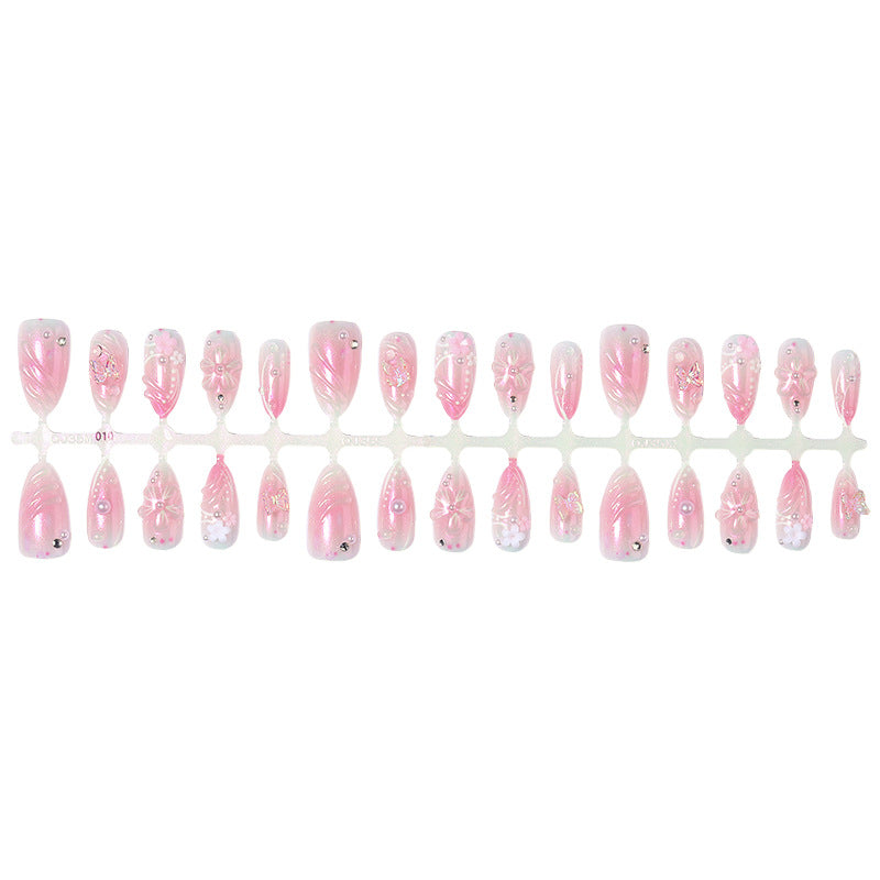 Premium Decorative Press-On Nail Art Set Acalora