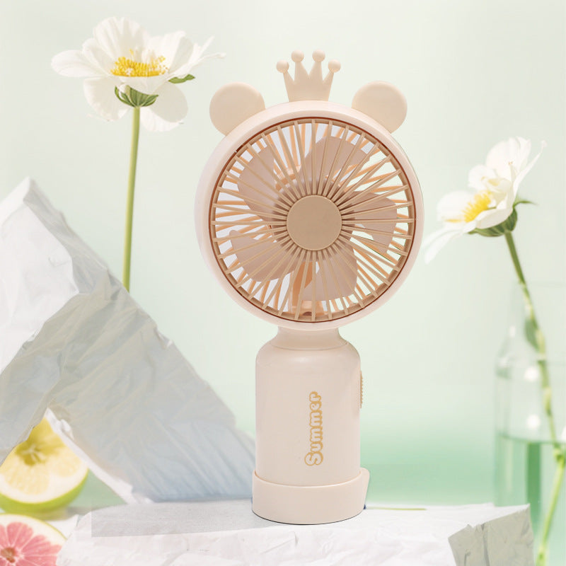 Ladies' funny table fan Karnz