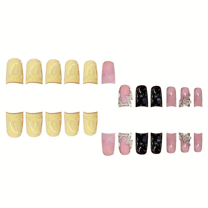 Glamorous Decorative Acrylic Nail Art Acalora