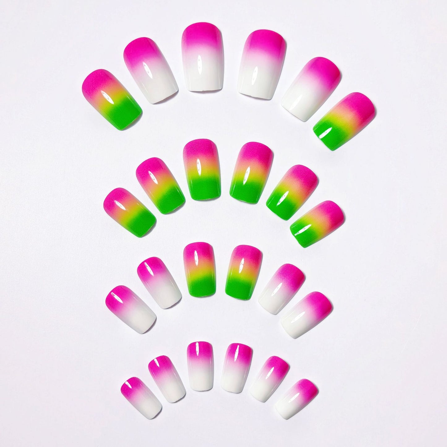 Stylish Ombre Nail Art Design Acalora