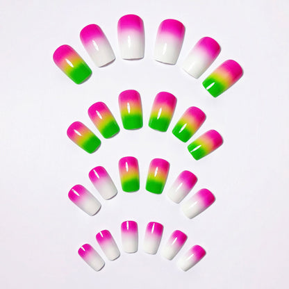 Stylish Ombre Nail Art Design Acalora