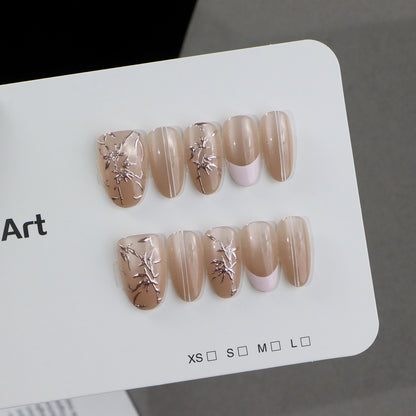 Elegant Nail Art Set with Artistic Designs Acalora