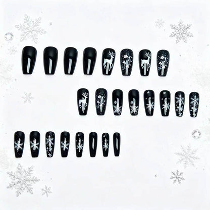 Winter-Themed 3D Nail Art Acalora