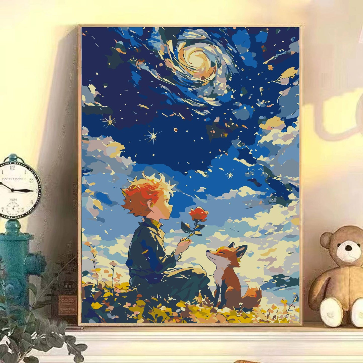 Whimsical Character Canvas Art Print