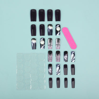 Set of artistic and decorative artificial nails Acalora