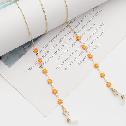 Floral Themed Eyewear Chain Acalora