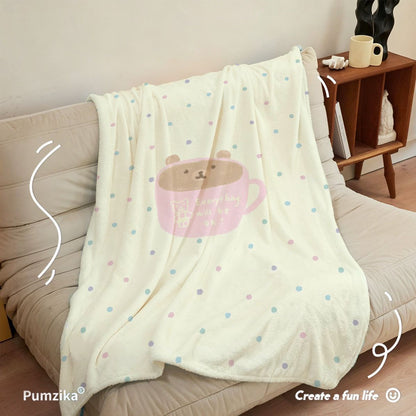 Cozy Inspirational Plush Throw Blanket
