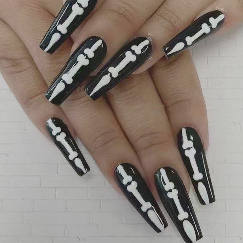 Artificial nail set with unique patterns Acalora