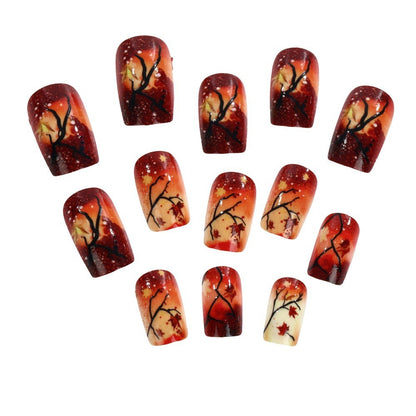 Artful Autumn Art Nails Acalora
