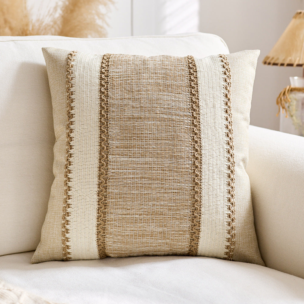 Decorative Textured Throw Pillow