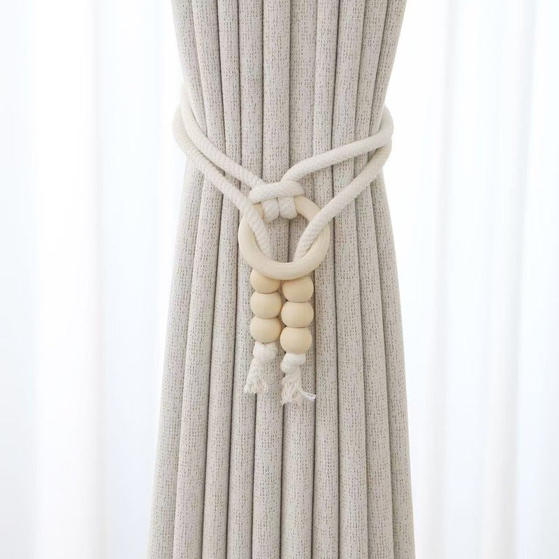 Elegant curtain tieback with tassels Acalora