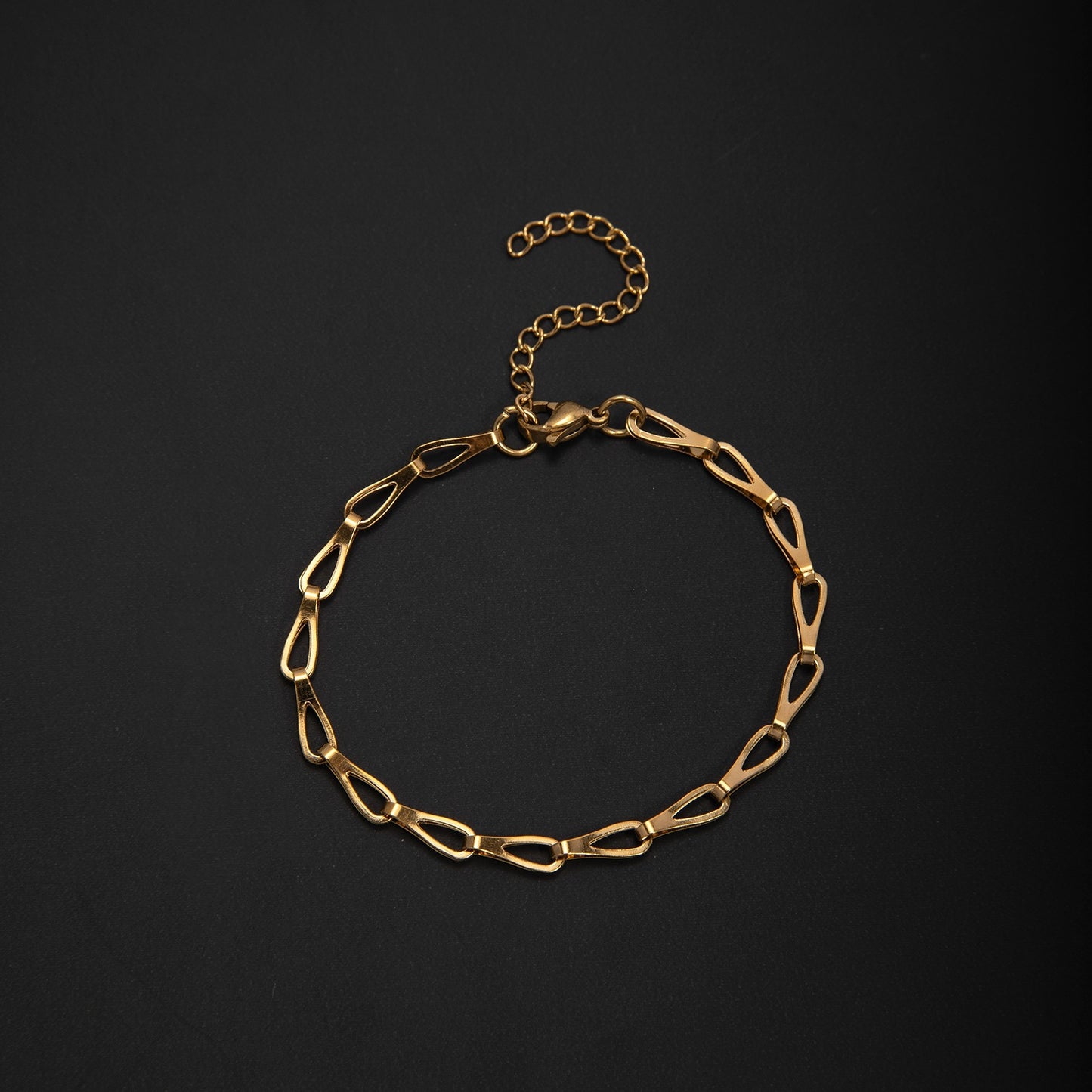 Adjustable Contemporary Link Bracelet Acalora