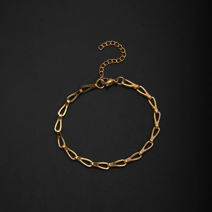 Adjustable Contemporary Link Bracelet Acalora