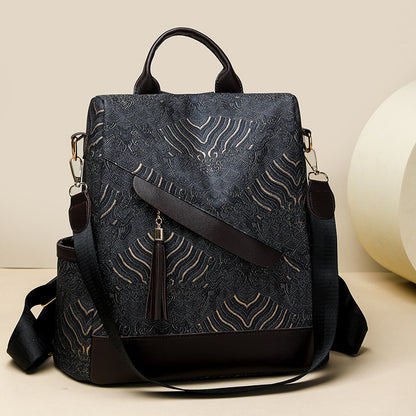 Elegant Quilted Backpack Acalora
